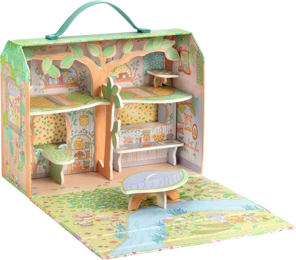 Изображение товара Кукольный домик Djeco Tinyly Домик Сильвии и Лиса / DJ06966