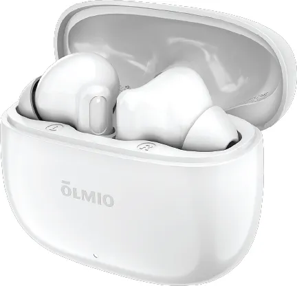 Изображение товара Беспроводные наушники Olmio TWE-13 (белый)