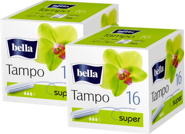 Изображение товара Тампоны гигиенические Bella Tampo Super (2x16шт)