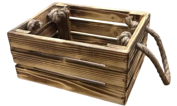 Изображение товара Ящик декоративный KraftHouse Без ручек 10x17x22 / 2040786710104 (обожженный)