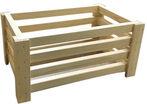 Изображение товара Ящик декоративный KraftHouse 26x42x20 / 2043919376987 (натуральный)