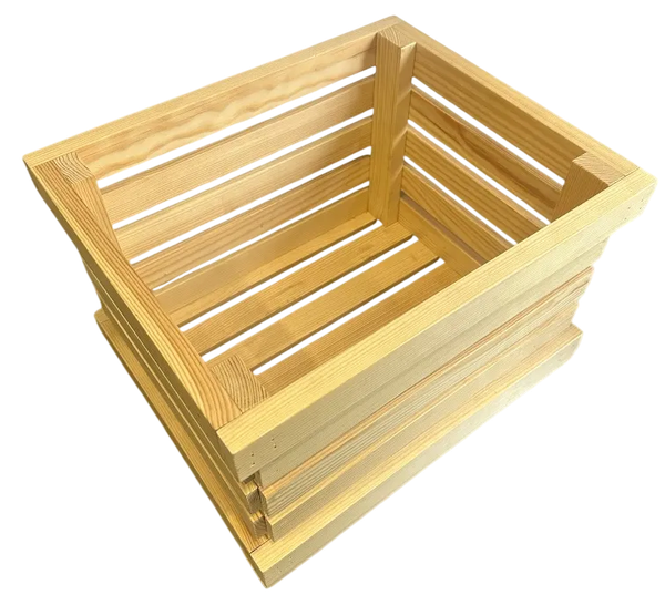 Изображение товара Ящик декоративный KraftHouse 26x41x34 / 2043926457525 (натуральный)