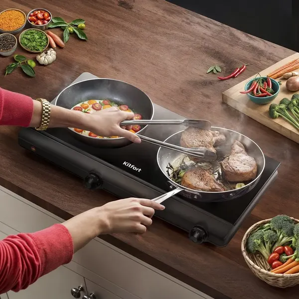 Изображение товара Электрическая настольная плита Kitfort КТ-192