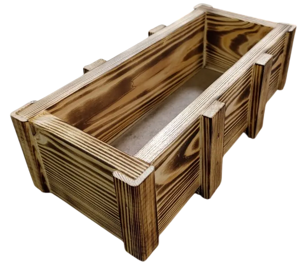 Изображение товара Кашпо KraftHouse Балконный ящик 15x32x9 / 2044639221137 (обожженный)