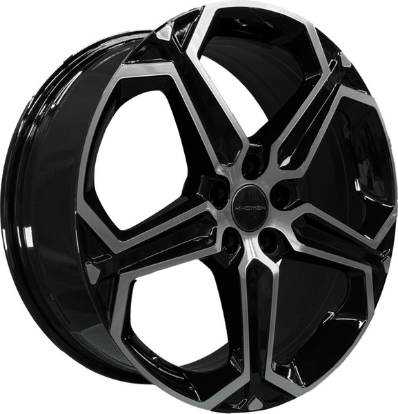 Изображение товара Литой диск Khomen KHW1909 CX-5/CX-8/ix35 19x7.5" 5x114.3мм DIA 67.1мм ET 45мм (Black FP)