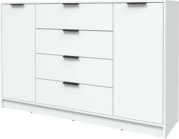 Изображение товара Тумба Interline Концепт КТ-Т160 Глосс (белый платинум/белый)
