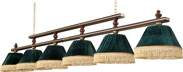 Изображение товара Светильник для бильярдного стола РуптуР Уют-Люкс НСО13-6x75-643 / 500906 (ольха)