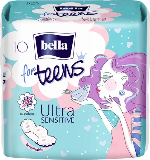 Изображение товара Прокладки гигиенические Bella For Teens Ultra Sensitive (4x10шт)