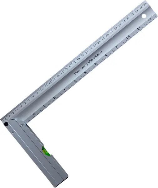 Изображение товара Угольник Hiborg С уровнем 350мм / Y-153-035