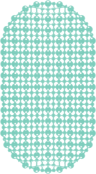 Изображение товара Коврик на присосках Вилина Комфорт 6922 (36x65, балийский берег)