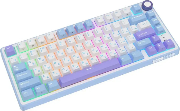 Изображение товара Клавиатура Royal Kludge R75 Taro Milk (RK Silver)