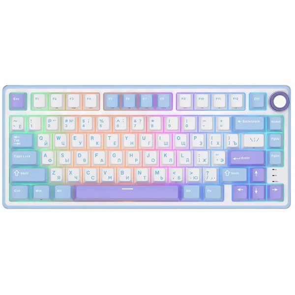 Изображение товара Клавиатура Royal Kludge R75 Taro Milk (RK Silver)