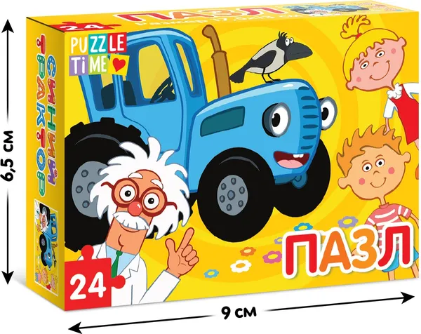Изображение товара Пазл Синий трактор Профессор и Синий трактор / 7673637