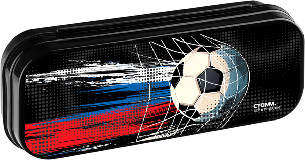 Изображение товара Пенал Стамм Мяч / ПН-32587 (черный)