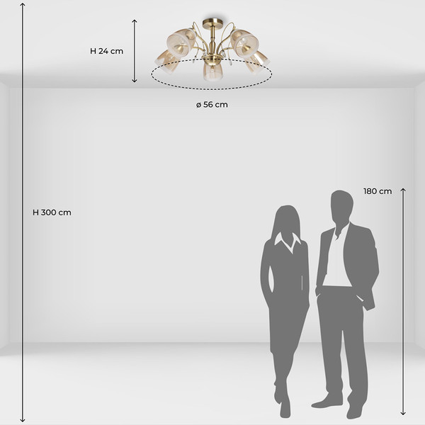 Изображение товара Люстра De City Блеск 315016105