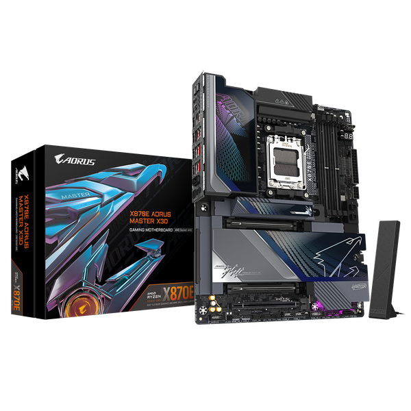 Изображение товара Материнская плата Gigabyte X870E Aorus Master X3D 1.0