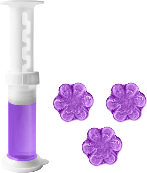 Изображение товара Чистящее средство для унитаза Laima Диски гелевые. Лаванда / 609794 (8x44г)