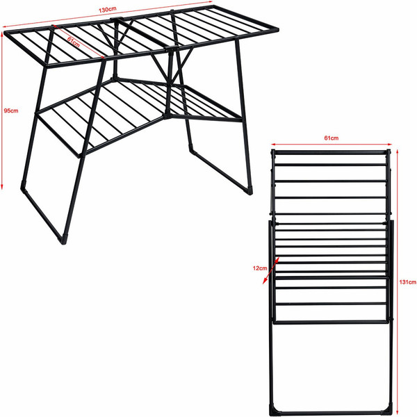 Изображение товара Сушилка для белья Laima Home Quatro Black / 700475