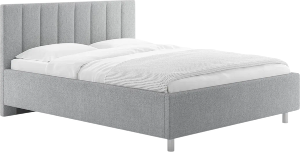 Изображение товара Двуспальная кровать Сонум Равена 160x190 (рогожка пепельный)