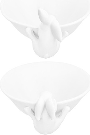Изображение товара Набор салатников Elan Gallery Кролики / 950230 (2шт)