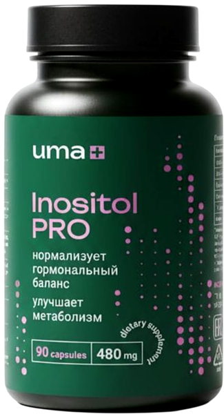 Изображение товара Мультивитаминный комплекс UMA + Инозитол PRO (90 капсул)