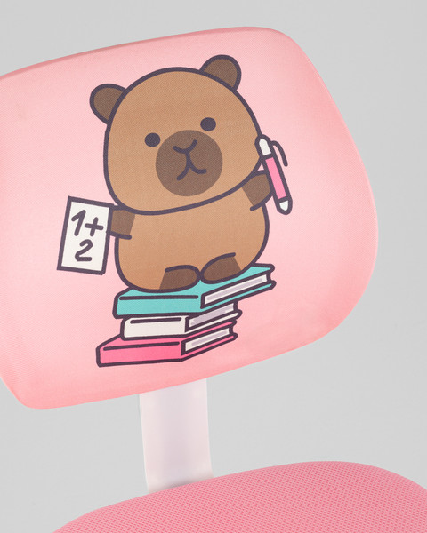 Изображение товара Кресло детское Stool Group Лоло Study (розовый, пластик белый 5256D-W/pink XSD-8)