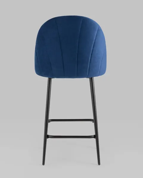 Изображение товара Стул барный Stool Group Логан SN LV-121-Cb-01P-01 (велюр синий)