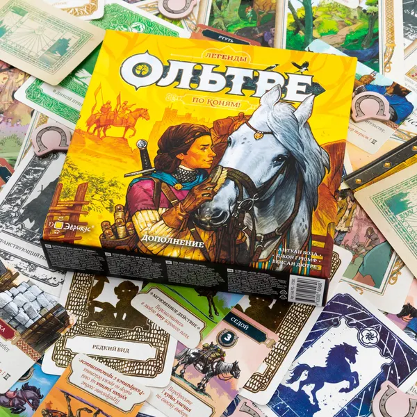 Изображение товара Дополнение к настольной игре Эврикус Ольтре: По коням! PG-17393