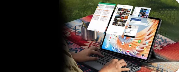 Изображение товара Планшет Blackview Mega 3 LTE 12GB/256GB с чехлом и аксессуарами / BVMEGA3 (серый)