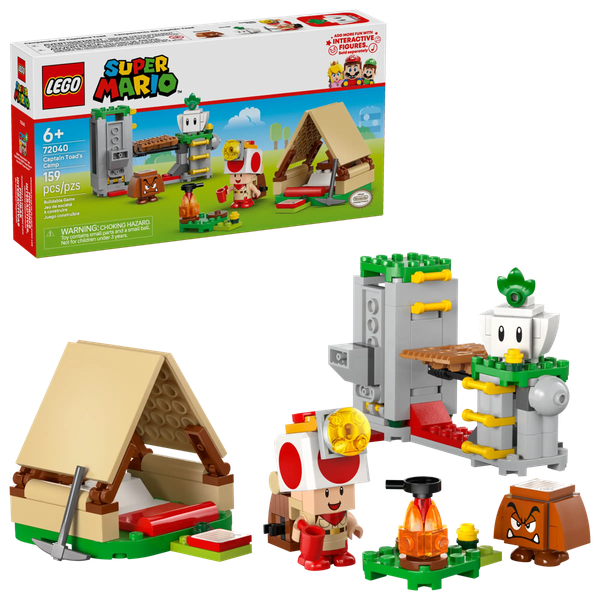 Изображение товара Конструктор Lego Super Mario  Лагерь капитана Тоада 72040