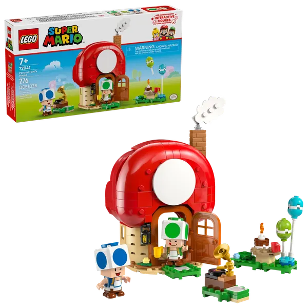 Изображение товара Конструктор Lego Super Mario Вечеринка в доме Жабы 72041