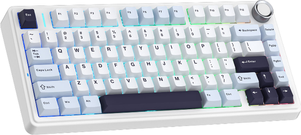 Изображение товара Клавиатура Aula F75 (Light Blue/White/Black Purple Reaper Switches Russia)