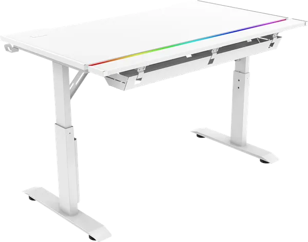 Изображение товара Геймерский стол Zone 51 Runway 120 / Z51-RW2-WH (белый)