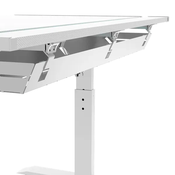 Изображение товара Геймерский стол Zone 51 Runway 120 / Z51-RW2-WH (белый)