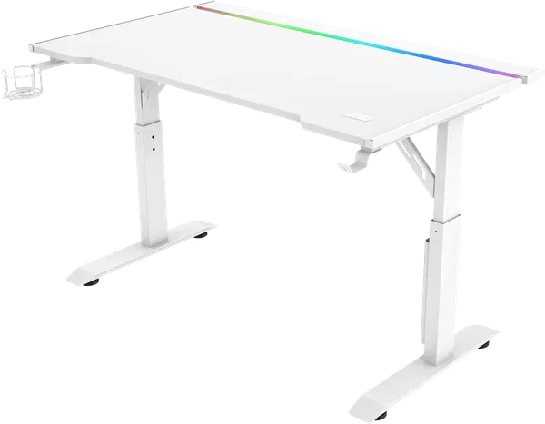 Изображение товара Геймерский стол Zone 51 Runway 120 / Z51-RW2-WH (белый)