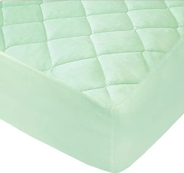 Изображение товара Наматрасник детский Vegas Cotton S1 60x175 (фисташковый)