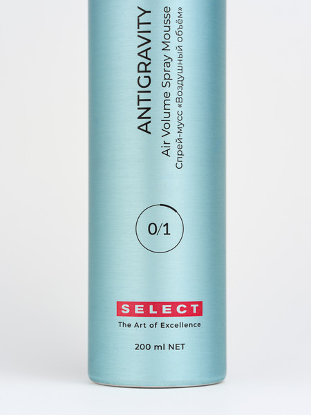 Изображение товара Спрей для укладки волос Dew Professional Select Air Volume Spray Mousse AVSM/200 (200мл)