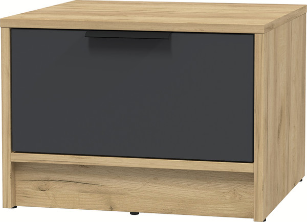 Изображение товара Прикроватная тумба Interline Концепт КТ-ТК1-35 Глосс (дуб золотой/пепел)