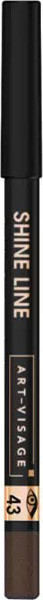Изображение товара Карандаш для глаз Art-Visage Shine Line Водостойкий тон 43 макадамия