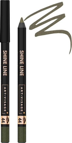 Изображение товара Карандаш для глаз Art-Visage Shine Line Водостойкий тон 44 олива