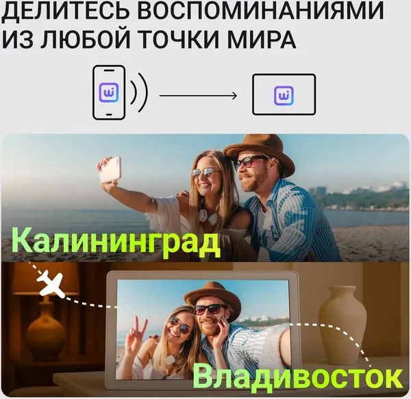 Изображение товара Цифровая фоторамка Digma PF1085W