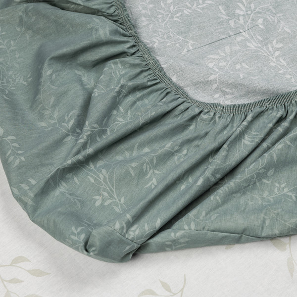 Изображение товара Комплект постельного белья Luxsonia Шагане Поплин 2сп 70x70 / Эф220 (на резинке)