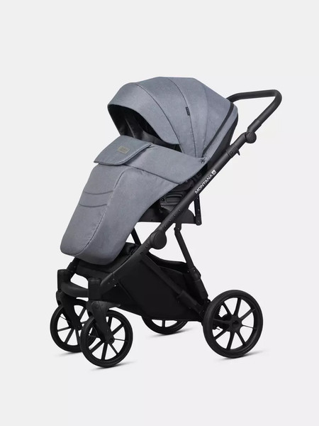 Изображение товара Детская универсальная коляска Riko Montana X 3 в 1 Basic (52, серый)
