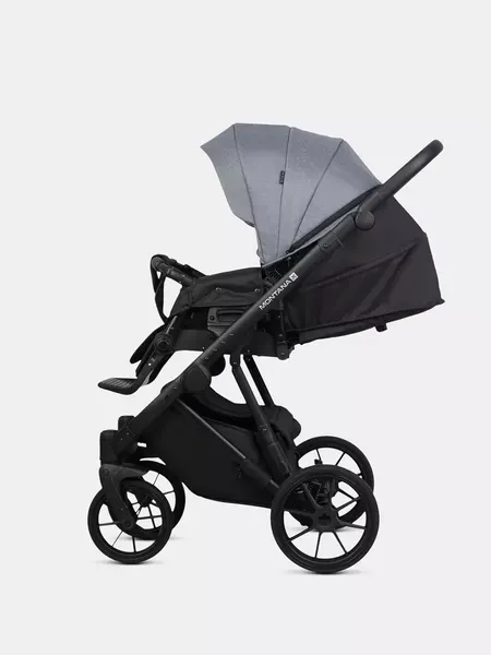 Изображение товара Детская универсальная коляска Riko Montana X 3 в 1 Basic (52, серый)