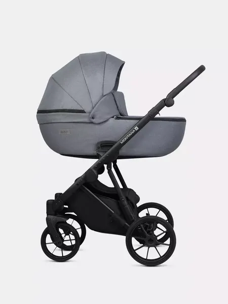 Изображение товара Детская универсальная коляска Riko Montana X 3 в 1 Basic (52, серый)