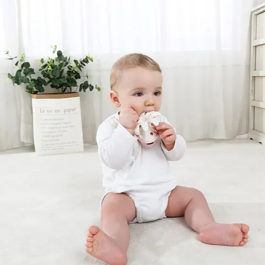 Изображение товара Прорезыватель для зубов Mombella Осьминог / 8152 (розовый)