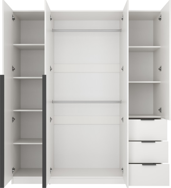 Изображение товара Шкаф Mio Tesoro Мельбурн 4DG3S (белый)