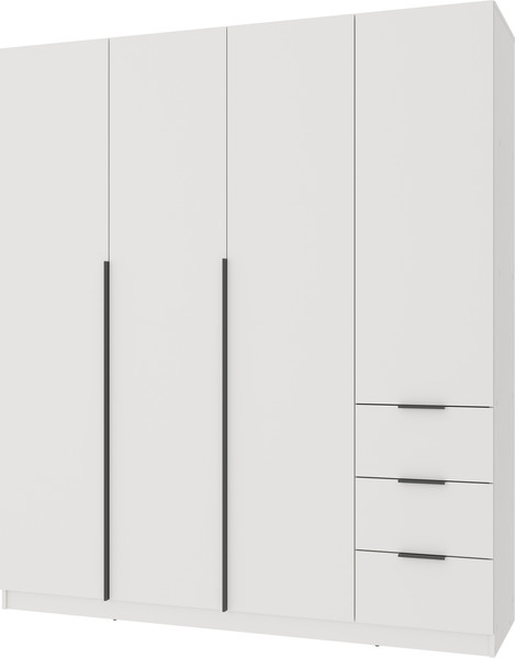 Изображение товара Шкаф Mio Tesoro Мельбурн 4DG3S (белый)