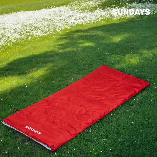 Изображение товара Спальный мешок Sundays ZC-SB001 (2шт, красный)