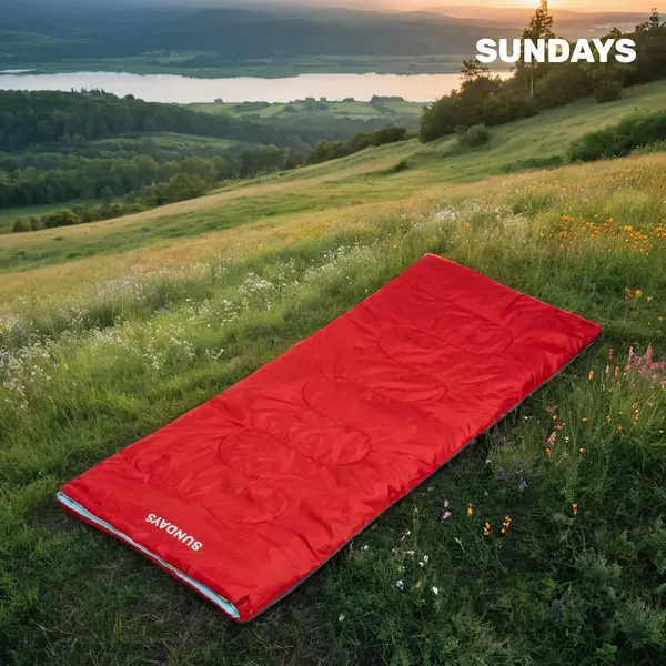Изображение товара Спальный мешок Sundays ZC-SB001 (4шт, красный)